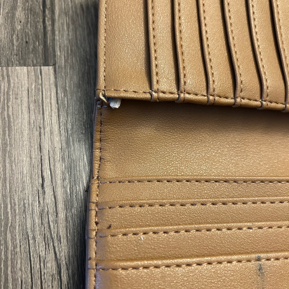 Steve Madden Camel Polyurethane Wallet - Picture 6 of 11